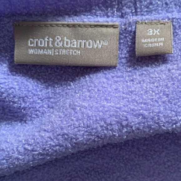 🍂 ABSOLUTELY GORGEOUS LAVENDER SUPER SOFT CROFT AND BARROW SWEATER - Picture 4 of 4